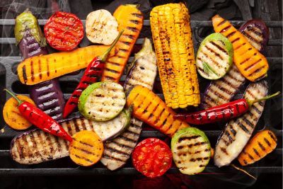Grillgemüse mit Kartoffelschaum - besonders ausgleichend bei hohem Beken (Erde) 🌍🏔