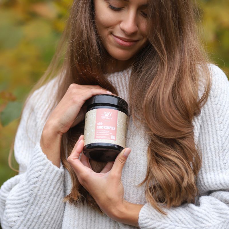 wild:YAMS-KOMPLEX - bündelt die heilenden Eigenschaften der Yamswurzel in einem hochwirksamen Nahrungsergänzungsmittel für hormonelle Balance und Libido.