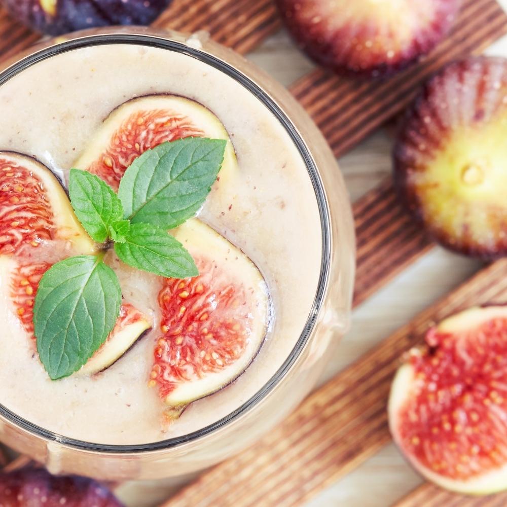 Feigen-Smoothie mit dem Nährstoffkomplex keen:MIND.