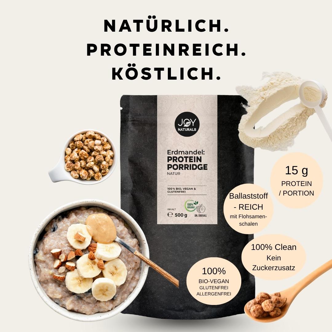 Erdmandel Protein Porridge Natur