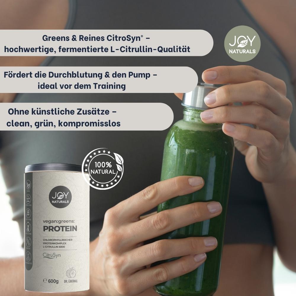 Greens & Reines CitroSyn® – 
hochwertige, fermentierte L-Citrullin-Qualität