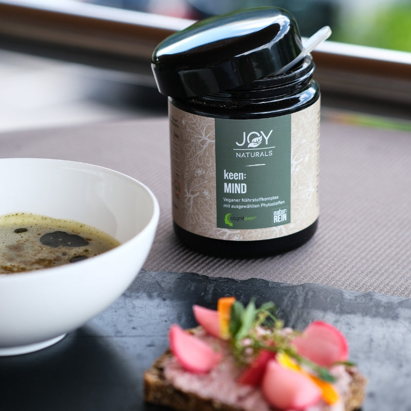 Veganer Nährstoffkomplex für Konzentration, Aufmerksamkeit & mentale Fitness mit dem wertvollen pflanzlichen Extrakt cognitaven®.
