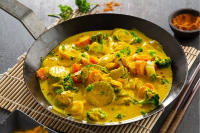 Thai-Gemüse-Curry mit jamu:MAGIC
