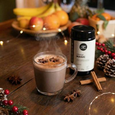 Heiße Weihnachtsschokolade – gesund & cremig