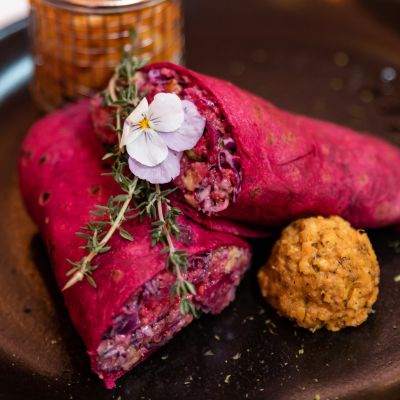 Rote Bete Wraps