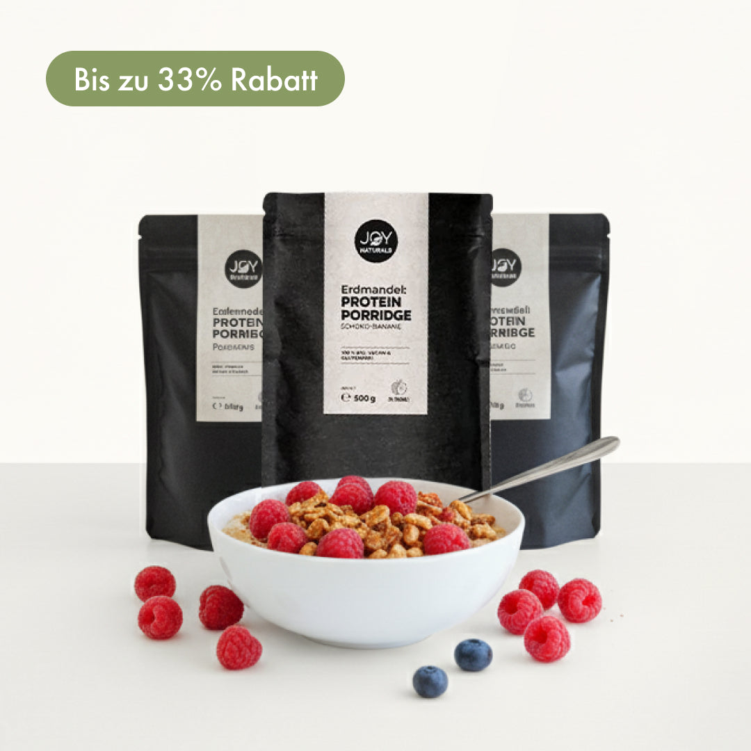 Erdmandel Protein Porridge Bio – 3 Sorten