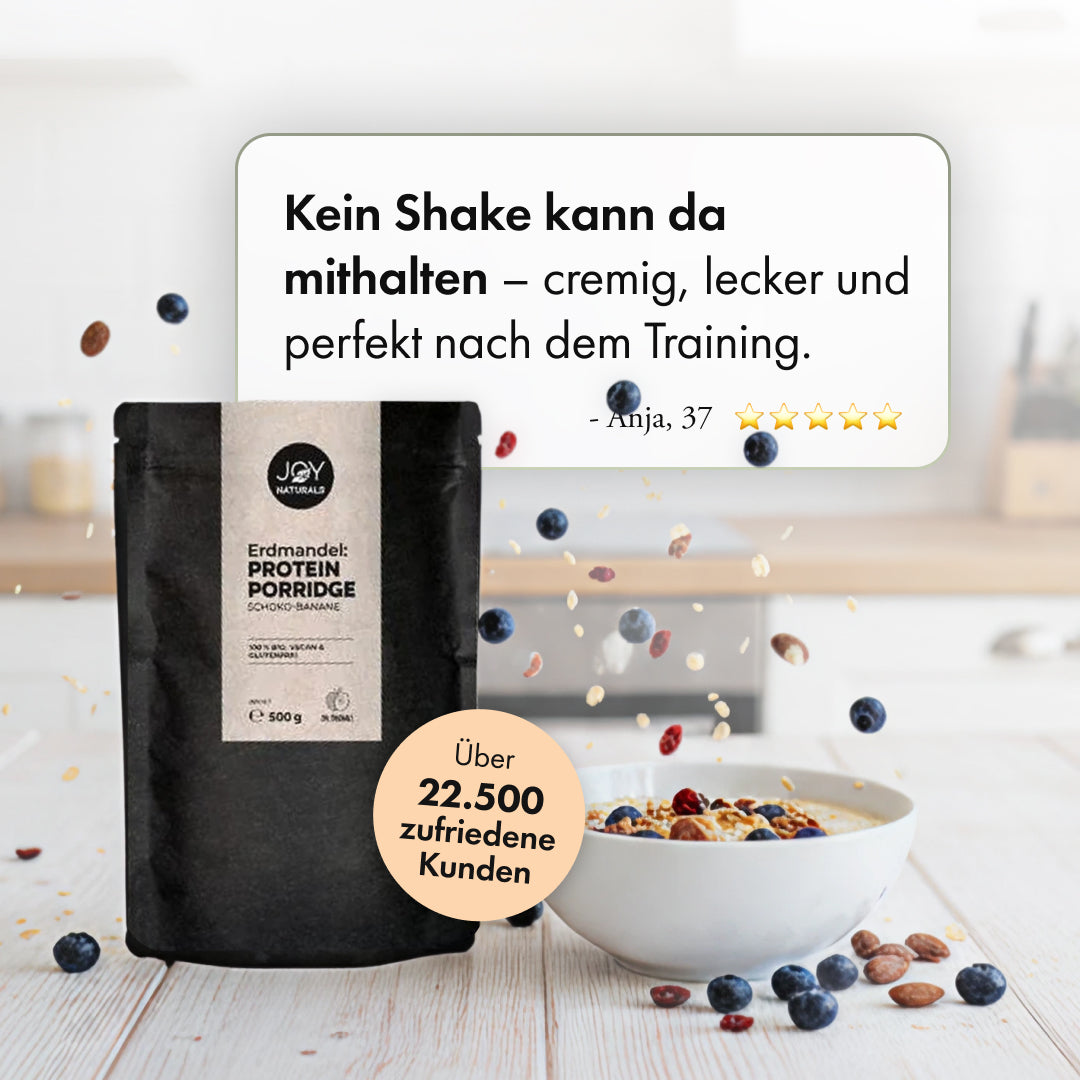 Erdmandel Protein Porridge Bio – 3 Sorten