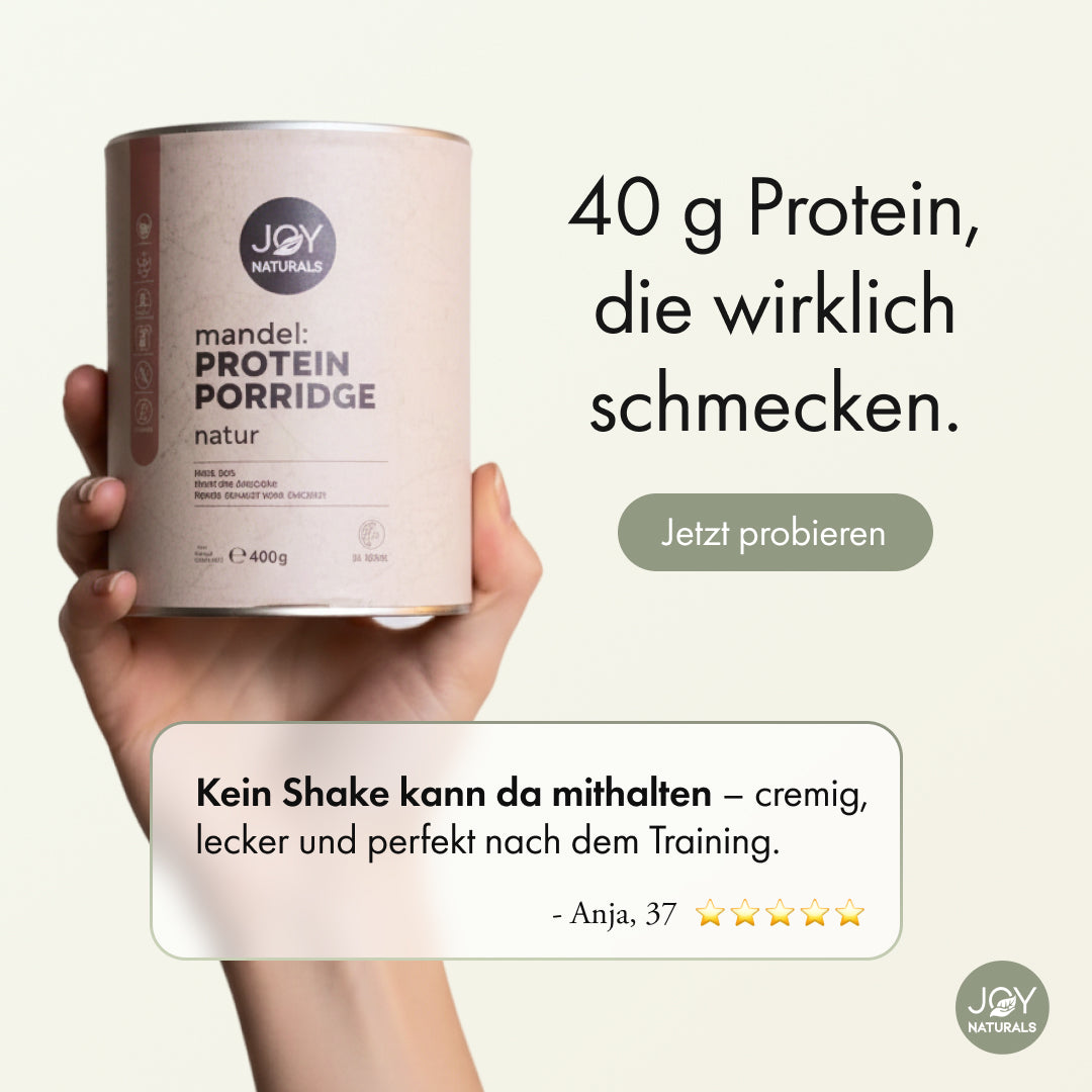 3er Probierpaket Mandel Protein Porridge Bio