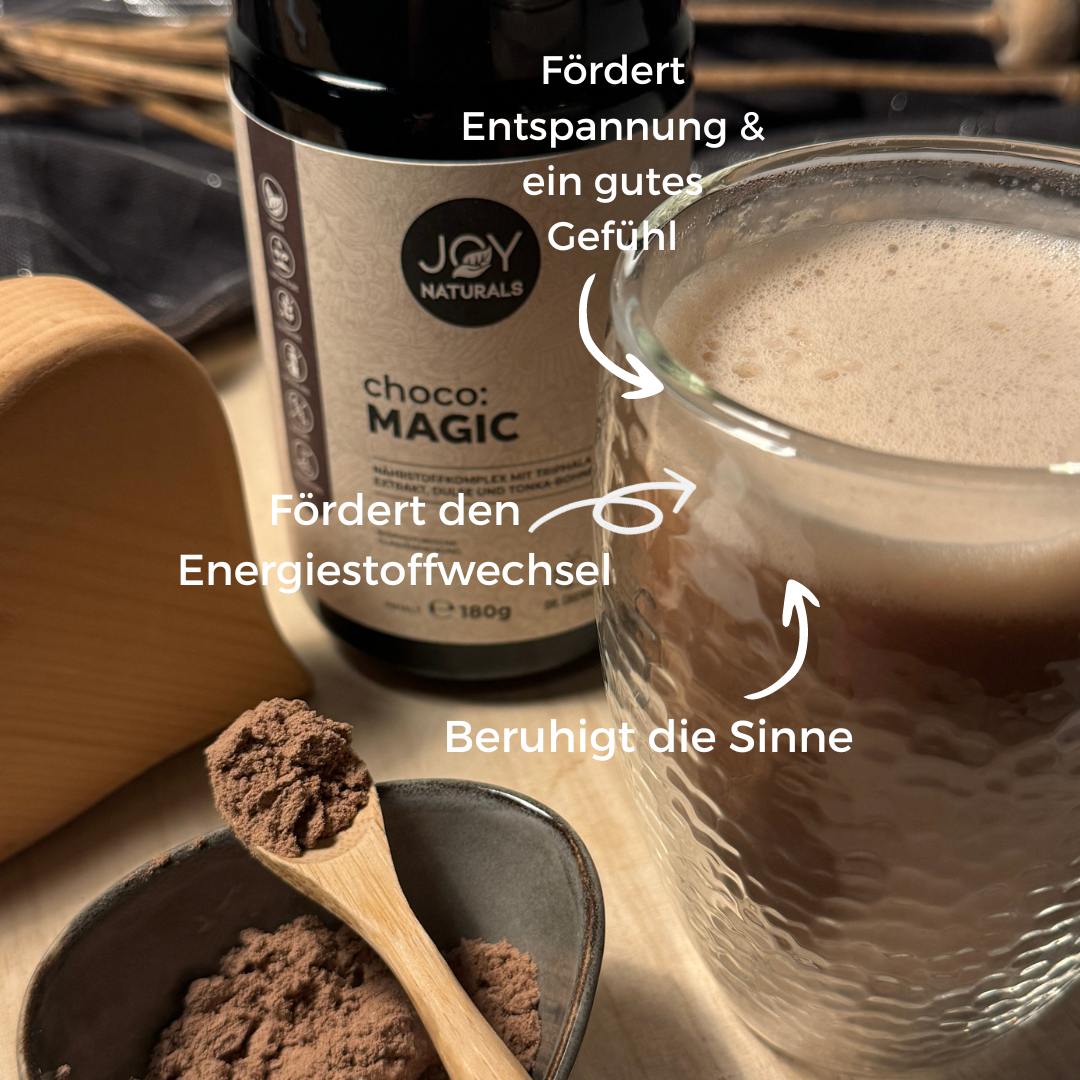 chocoMAGIC Kakao beruhigt die Sinne