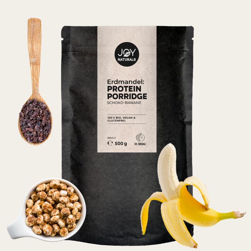 Organic protein porridge almond nature