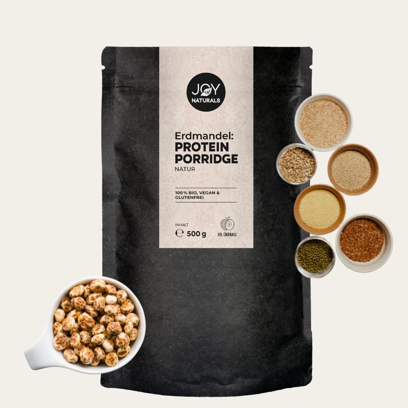 Organic protein porridge almond nature