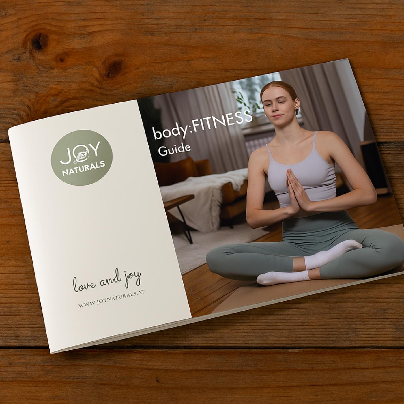 Joy Naturals Body Fitness Guide mit Rezepten