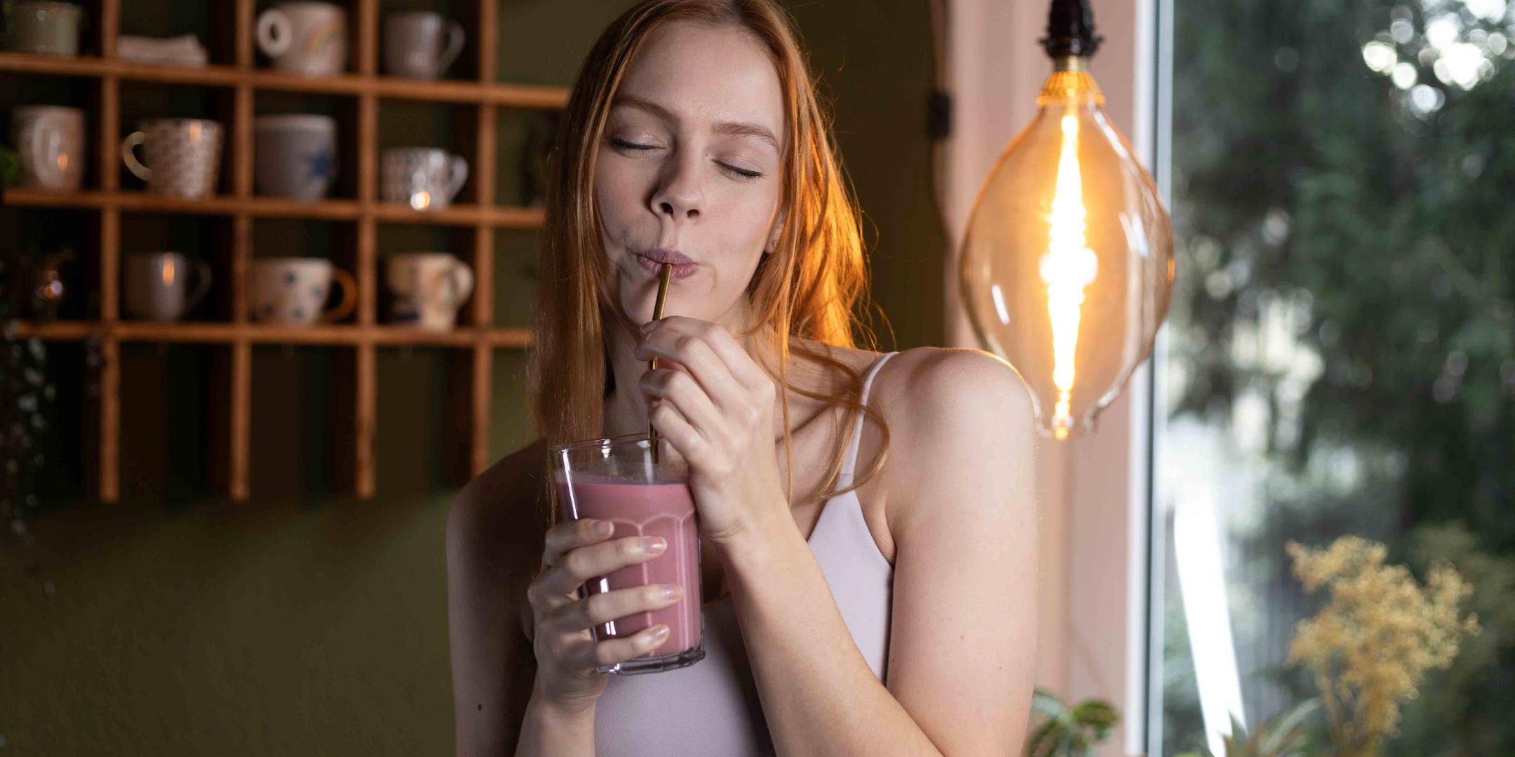 Proteinshake mit rote Beete genießen