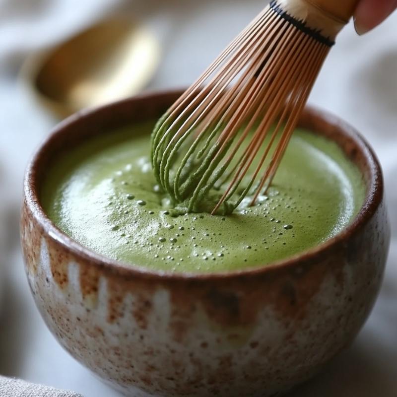 Matcha Tencha Zubereitung