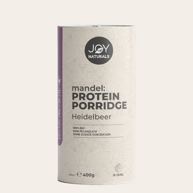 Proteinporridge Mandel-Heidelbeer