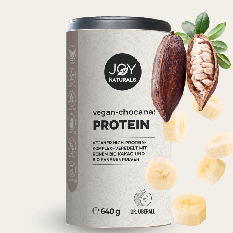 Veganer Proteinkomplex Kakao-Banane